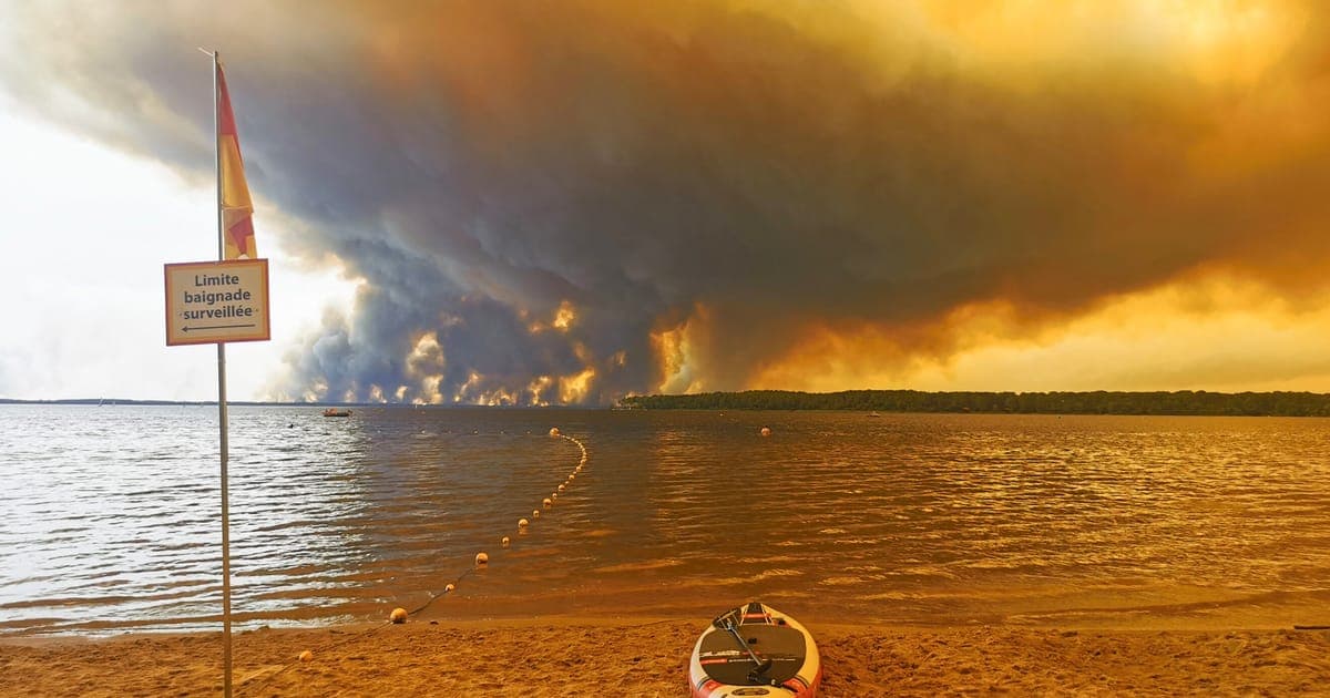 Climate change made Spanish wildfires 20 times more likely
