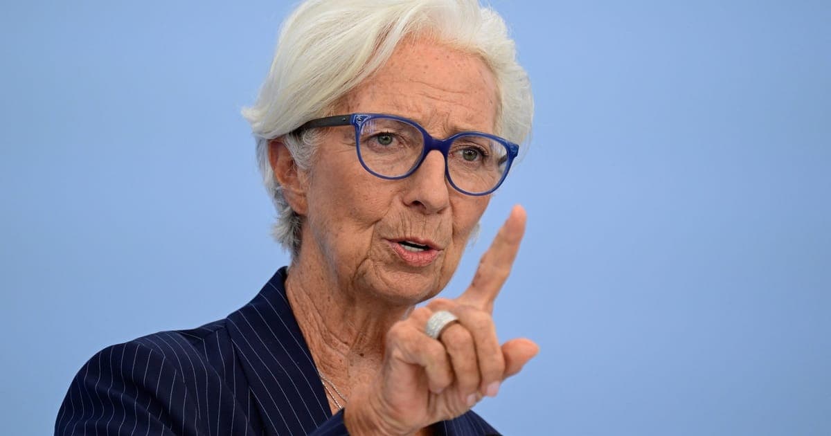 Lagarde brushes off exit gossip as ECB raises rates