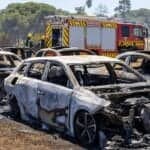 Faro fire raises concerns over rent-a-car vehicles parked on farmland
