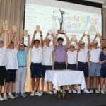 Youth golf stars tee off at Amendoeira for World Kids Golf