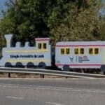 Train sculpture unveiled near Loulé station