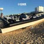 Suspected ‘narco launch’ seized off Quarteira beach, loaded with fuel