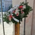 Unions, colleagues lay flowers for funicular brakeman André Marques