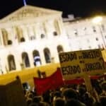 Housing protesters return to Rossio; didn’t erect camp last night