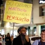 ‘We’re not afraid’: Dozens stage housing protest in Faro